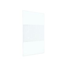 Paroi de douche verre sérigraphié 90cm - INVENTIV